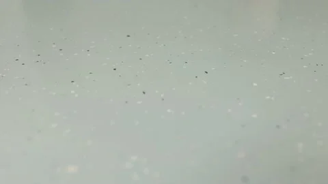 Epoxy non-slip gray flooring system decorated with chips Stock Footage 235715197