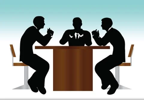 people sitting talking clipart