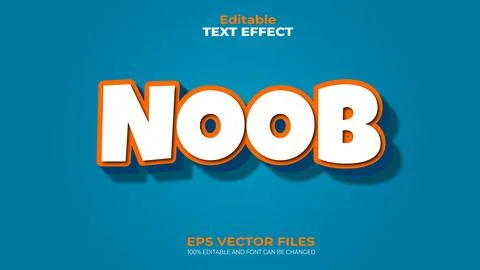 EPS 100% Editable Text Effect and font can be changed 스톡 일러스트