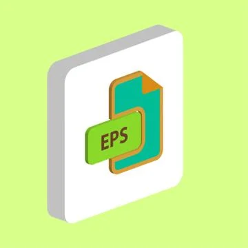 Eps document Simple vector icon. Illustration symbol design template for web  Stock Illustration