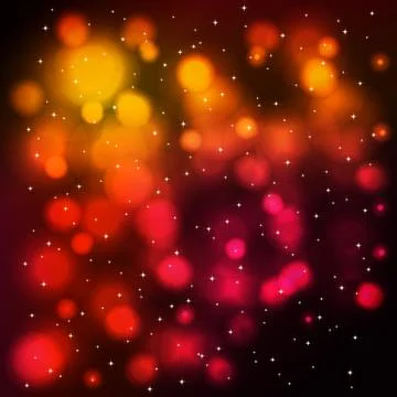 Eps glowing christmas light background Stock Illustration