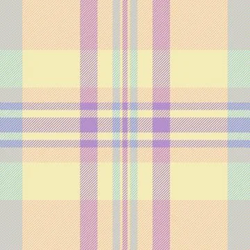 Eps tartan background plaid, smooth fabric seamless texture. Scrapbook text.. Illustrazione stock