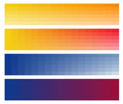 Eps vector 10 - horizontal web banner. easy to change size. Illustrazione stock