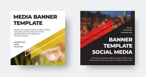 EPS vector web banner template, with angular linear colored elements, diagona Stock Illustration