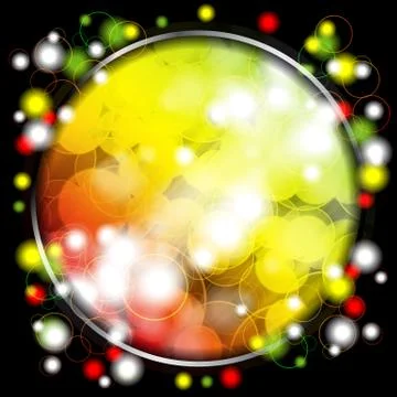 Eps10 colorful dots abstract vector background Stock Illustration