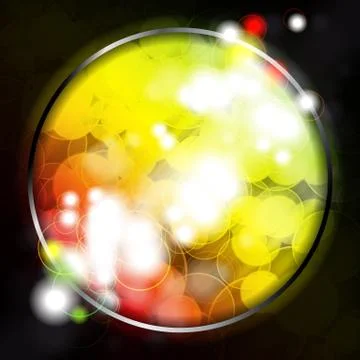 Eps10 colorful dots abstract vector background Stock Illustration