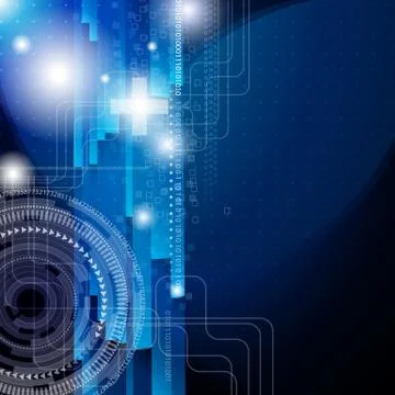 Eps10. design background with the digital elements of communications and free Stock Illustration