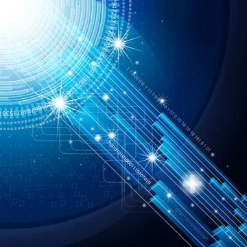 Eps10. design background with the digital elements of communications and free Stock Illustration