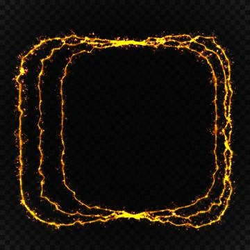 EPS10. Glow light effect. Circular lens flare. Abstract rotational lines. Pow Stock Illustration