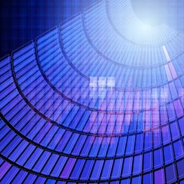 Eps10. hi-tech vector background. Stock Illustration