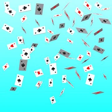 Eps10. Pattern card suits. Casino and shape, decoration and game and poker. V Stock Illustration