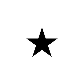 Eps10 Star icon vector illustration design template Stock Illustration