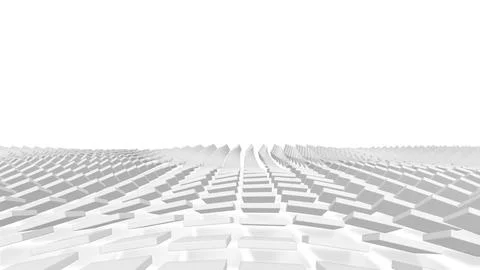 Eps10. Surface made of cubes or tiles. Vector illustration in bright colors. Stock Illustration