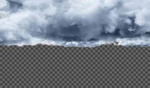 Eps10. Transparent special effect stands out with fog or smoke. White cloud v Stock Illustration