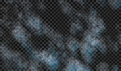 Eps10. Transparent special effect stands out with fog or smoke. White cloud v Stock Illustration