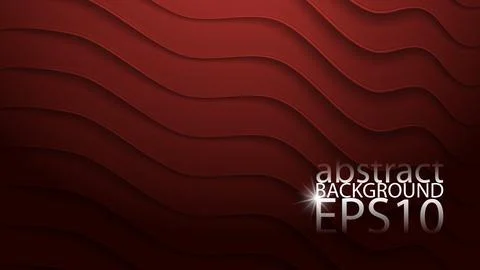 EPS10 vector background. Graphic effect based on curving raised scratches. Stock Illustration