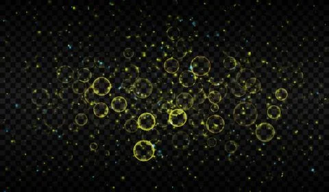 EPS10. Vector glitter wave abstract illustration. star dust trail sparkling p Stock Illustration