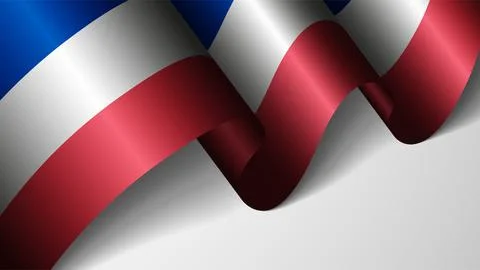 EPS10 Vector Patriotic background with flag of France. An element of impact.. Stockillustratie