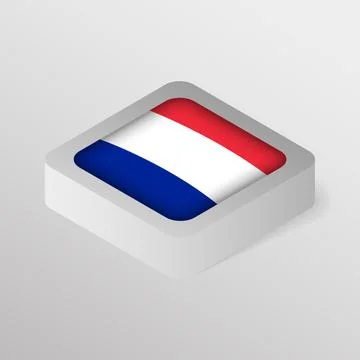 EPS10 Vector Patriotic shield with flag of France. Stockillustratie