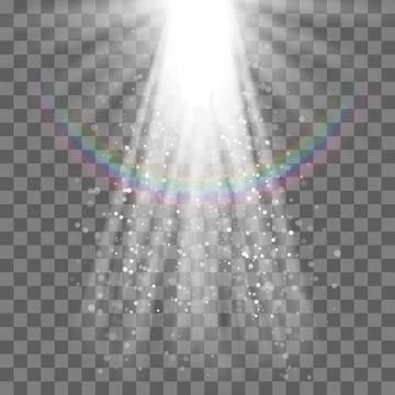 EPS10. Vector spotlight. Light effect Illustrazione stock