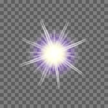 Eps10.Vector transparent sunlight special lens flare light effect. Stock Illustration