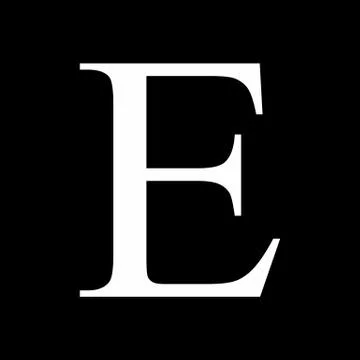 Epsilon icon illustration Stock Illustration