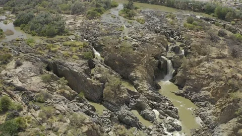 Epupa Falls Stockbeeldmateriaal 143504582