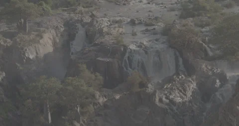 Epupa falls  in the morning 12bit raw 動画素材 252155088