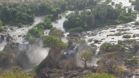 Epupa Falls Namibia 4k Stock Footage 278506232