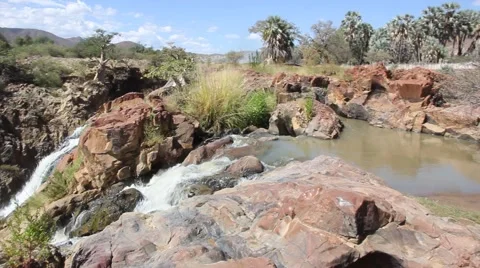 Epupa falls, Namibia Stock Footage 68910454