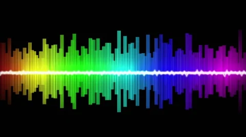 EQ Audio Level Waveform - loopable 動画素材 45921144