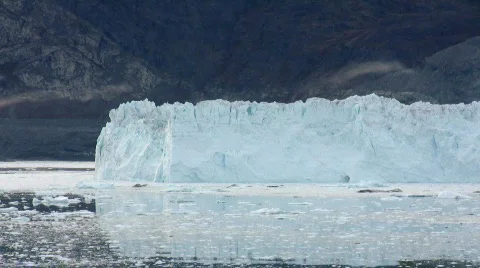The Eqi glacier time lapse Video stock 851400