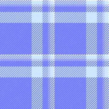 Equal fabric check vector, modern seamless pattern background. Grungy tarta.. 库存插图