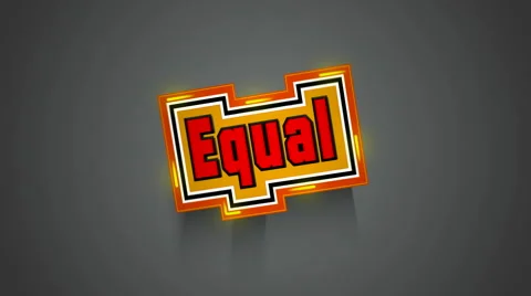 Equal Label 스톡 동영상 1140753