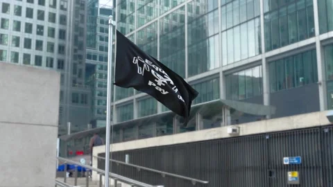 Equal Pay wages gender equality waving flag Stock Footage 152256510