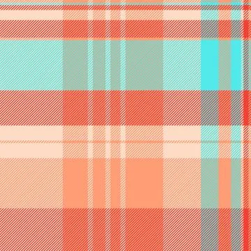 Equal seamless fabric texture, cool pattern plaid tartan. Decor vector back.. イラスト素材
