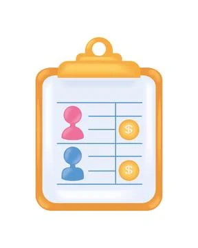 Equal work equal pay business Illustrazione stock