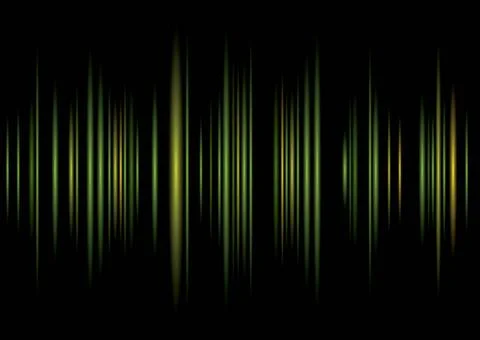 Equaliser green background Abstract green and black music graphic equalise... Stock Photos