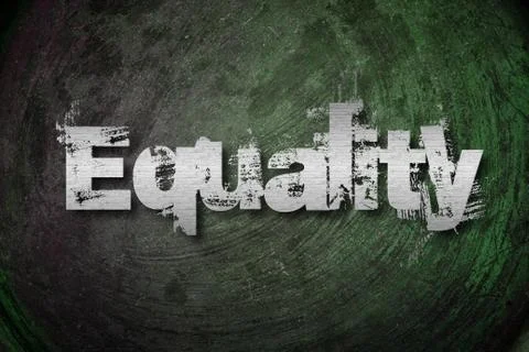 Equality concept Stock Illustration