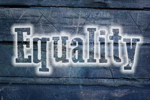 Equality concept Stock Illustration