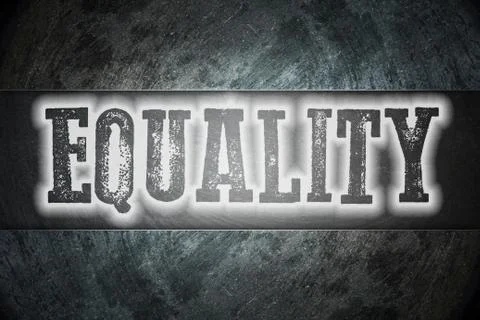 Equality concept Stock Illustration