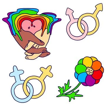 Equality symbols on white isolated backdrop Illustrazione stock