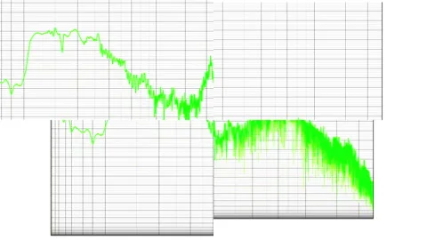 Equalizer Audio Color Dynamic Flying Grid Abstract Background Видео 86117646