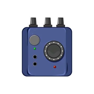 Equalizer audio interface cartoon vector illustration イラスト素材
