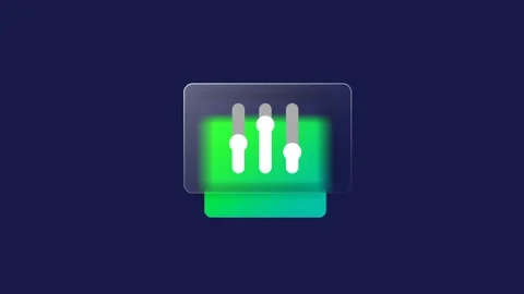 Equalizer Audio Levels Stock Footage 336063415