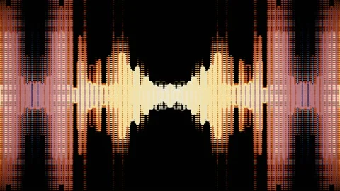 Equalizer Audio Spectrum Color Dinamic Waves Background Stock Footage 123084152