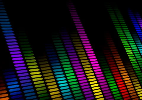 Equalizer background Stock Illustration