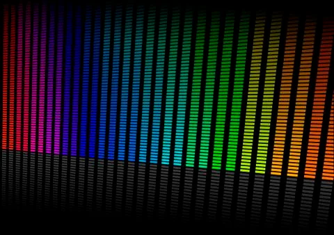 Equalizer background Stock Illustration