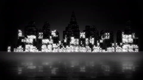 Equalizer City 4K 스톡 동영상 55640751