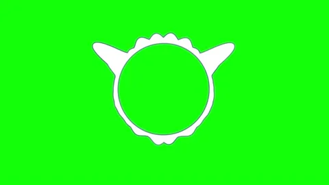 Equalizer double, on a green background, with an echo and a small backlight Stock Footage 149238217